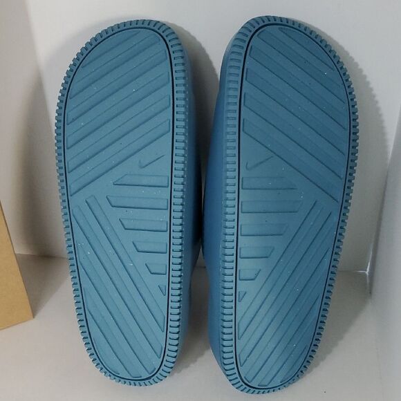 Nike Calm Slide Sandals Smoky Blue Men's Size 13 Women's 14 NWT - Picture 7 of 11